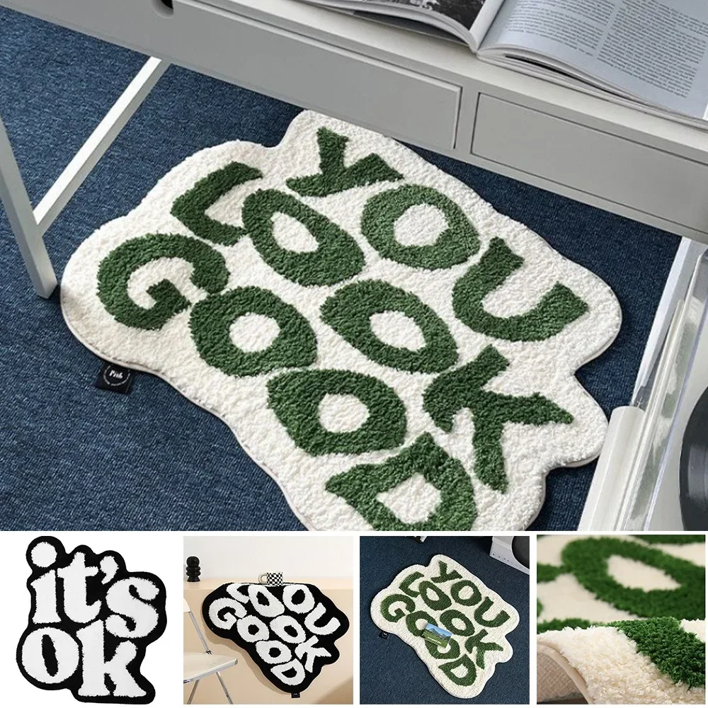 Simple Home Decoration Interior Carpet for Bedroom Green Cute Cool Bathroom Rug Fun Stylish Bathroom Decorate Imitation Cashmere
Simple Home Decoration Interior Carpet for Bedroom Green Cute Cool Bathroom Rug Fun Stylish Bathroom Decorate Imitation Cashmere