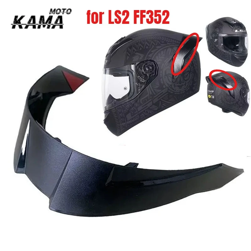For LS2 FF352 Helmet Accessories Suitable Large Tail Air Vane Combat Radar Track Spoiler Throttle Modified Tail Para Moto
For LS2 FF352 Helmet Accessories Suitable Large Tail Air Vane Combat Radar Track Spoiler Throttle Modified Tail Para Moto
