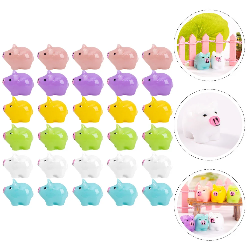 30 Pcs Resin Mini Pig Baby Toys Sculpture Window Tabletop Lovely Ornament Piggy Model Micro Landscape Decoration Man Cartoon
30 Pcs Resin Mini Pig Baby Toys Sculpture Window Tabletop Lovely Ornament Piggy Model Micro Landscape Decoration Man Cartoon