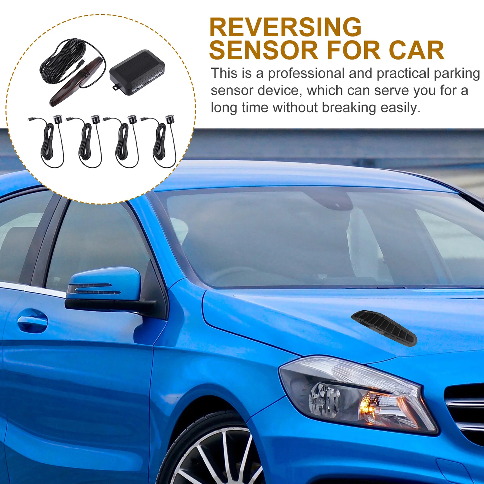 Reversing LED Backup Car Sensor Parking Reverse Warning ABS Material Universal Design Sound Obstacle
Reversing LED Backup Car Sensor Parking Reverse Warning ABS Material Universal Design Sound Obstacle