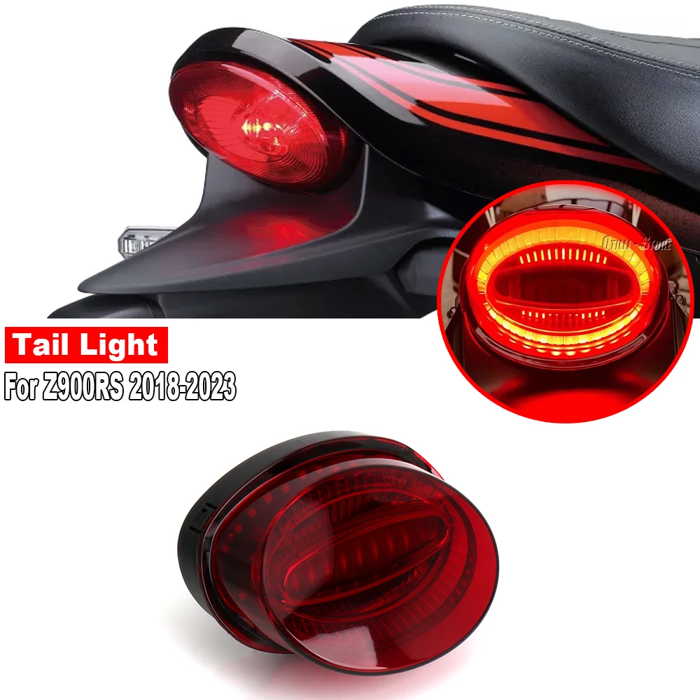 New Motorcycle Rear Tail Light LED Brake Red Smoke Lamp Taillight For Kawasaki Z900RS Z900 RS z900rs 2018-2023
New Motorcycle Rear Tail Light LED Brake Red Smoke Lamp Taillight For Kawasaki Z900RS Z900 RS z900rs 2018-2023