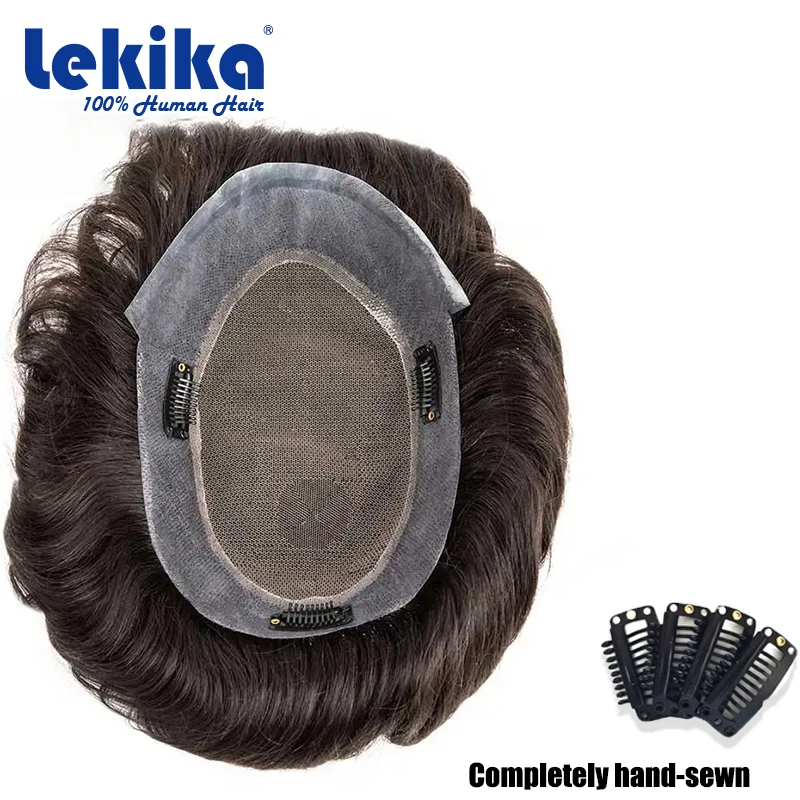 With Clips-Australia Toupee 0.08mm Soft PU Human Hair Wigs French Lace Hair System Remy 100% Human Hair Wigs 6'' Wigs For Men
With Clips-Australia Toupee 0.08mm Soft PU Human Hair Wigs French Lace Hair System Remy 100% Human Hair Wigs 6'' Wigs For Men