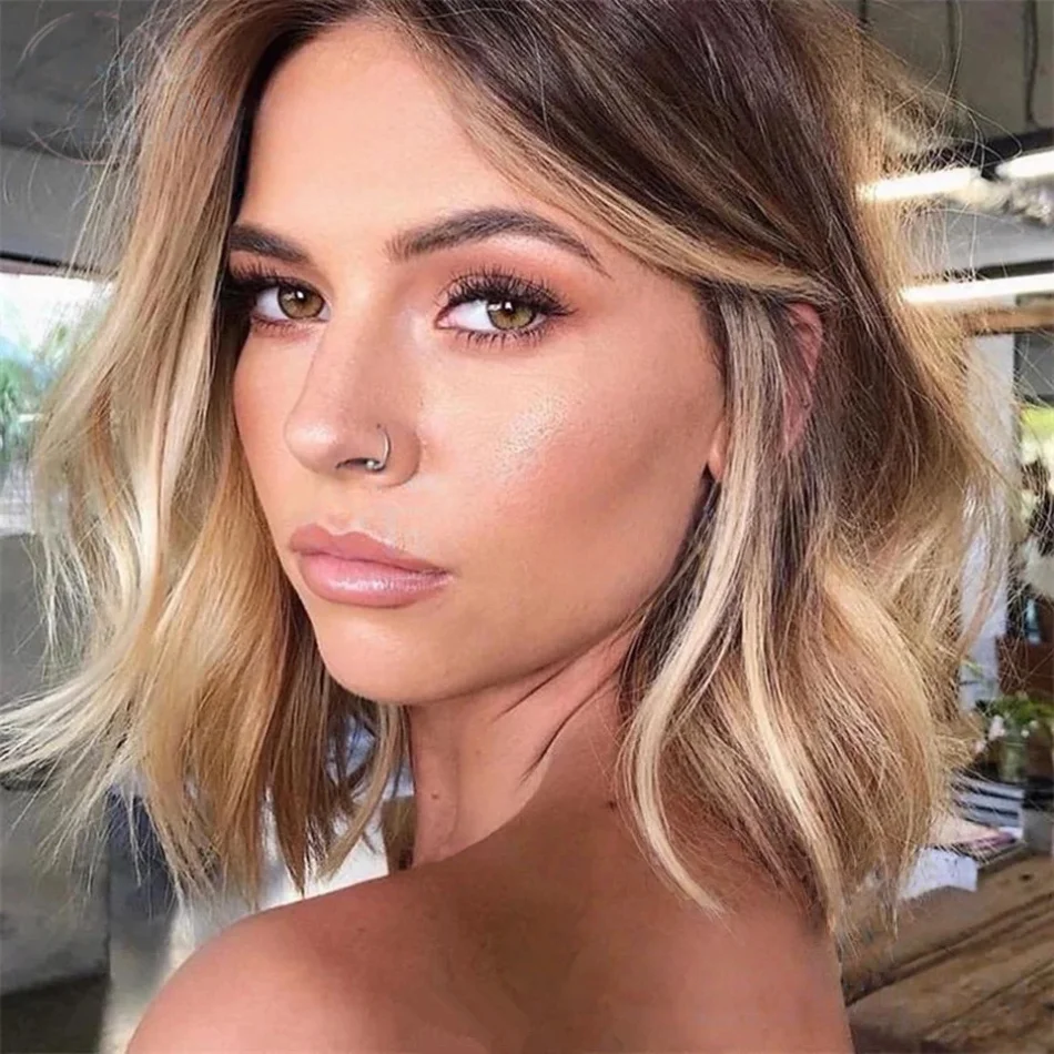 Soft Highlight Blond Wave Hair 150 density and 13×4 100%human hair wig lace front wig, with baby hair pre plucked
Soft Highlight Blond Wave Hair 150 density and 13×4 100%human hair wig lace front wig, with baby hair pre plucked