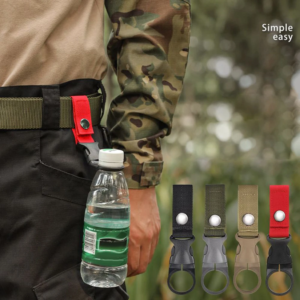 New Webbing Buckle Hook Water Bottle Holder Clip Outdoor Nylon Climb Carabiner Belt Backpack Hanger Camping Climbing Accessories
New Webbing Buckle Hook Water Bottle Holder Clip Outdoor Nylon Climb Carabiner Belt Backpack Hanger Camping Climbing Accessories