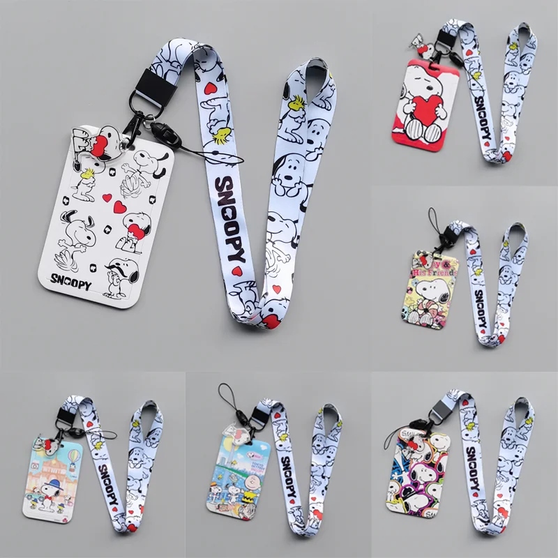 Kawaii Snoopy ID Card Holder Neck Strap Pendant Cartoon Student Campus Card Badge Hanging Rope Lanyards Accessories Kids Gifts
Kawaii Snoopy ID Card Holder Neck Strap Pendant Cartoon Student Campus Card Badge Hanging Rope Lanyards Accessories Kids Gifts