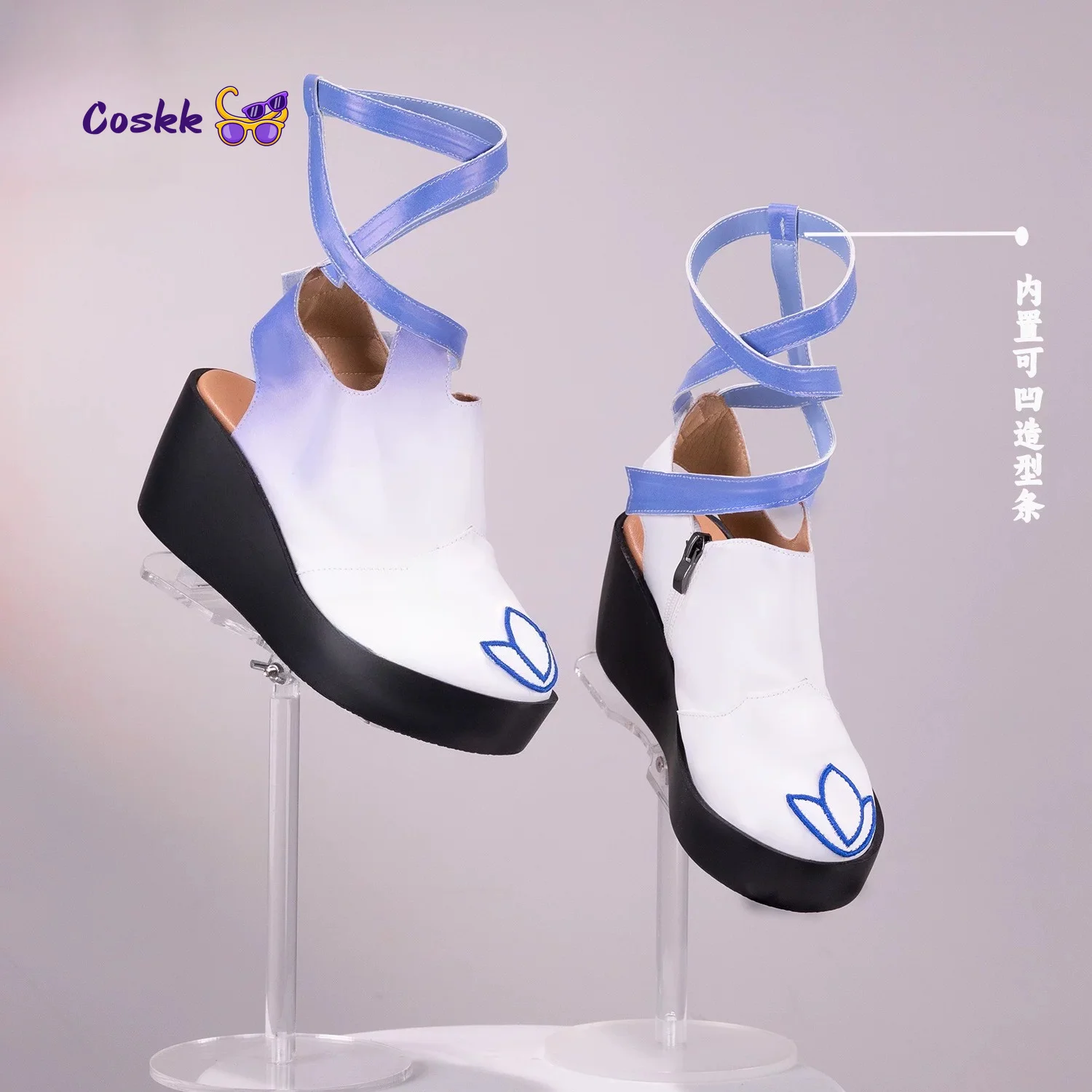 Honor of Kings Xi Shi Cosplay shoes Classic Silkweaver Cosplay accessories wedge shoes for women
Honor of Kings Xi Shi Cosplay shoes Classic Silkweaver Cosplay accessories wedge shoes for women
