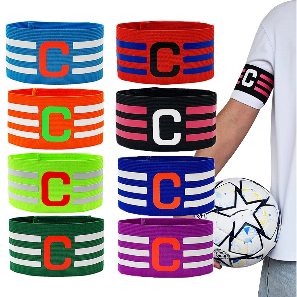 Sleeve Badge Football C Captain Badge Arm Sleeve Color Split Team Grouping Sleeve Badge
Sleeve Badge Football C Captain Badge Arm Sleeve Color Split Team Grouping Sleeve Badge