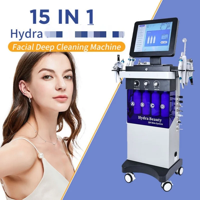 15 In1 Hydro Oxygen Jet Peel Facial Rejuvenating Pore Cleanser Anti-Wrinkle Remover for Salon Spa
15 In1 Hydro Oxygen Jet Peel Facial Rejuvenating Pore Cleanser Anti-Wrinkle Remover for Salon Spa