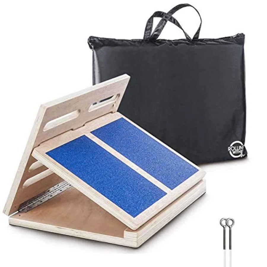 Professional Slant Board for Calf Stretching - Adjustable Wooden Incline Board - Increase Flexibility Mobility Pain Relief - An
Professional Slant Board for Calf Stretching - Adjustable Wooden Incline Board - Increase Flexibility Mobility Pain Relief - An
