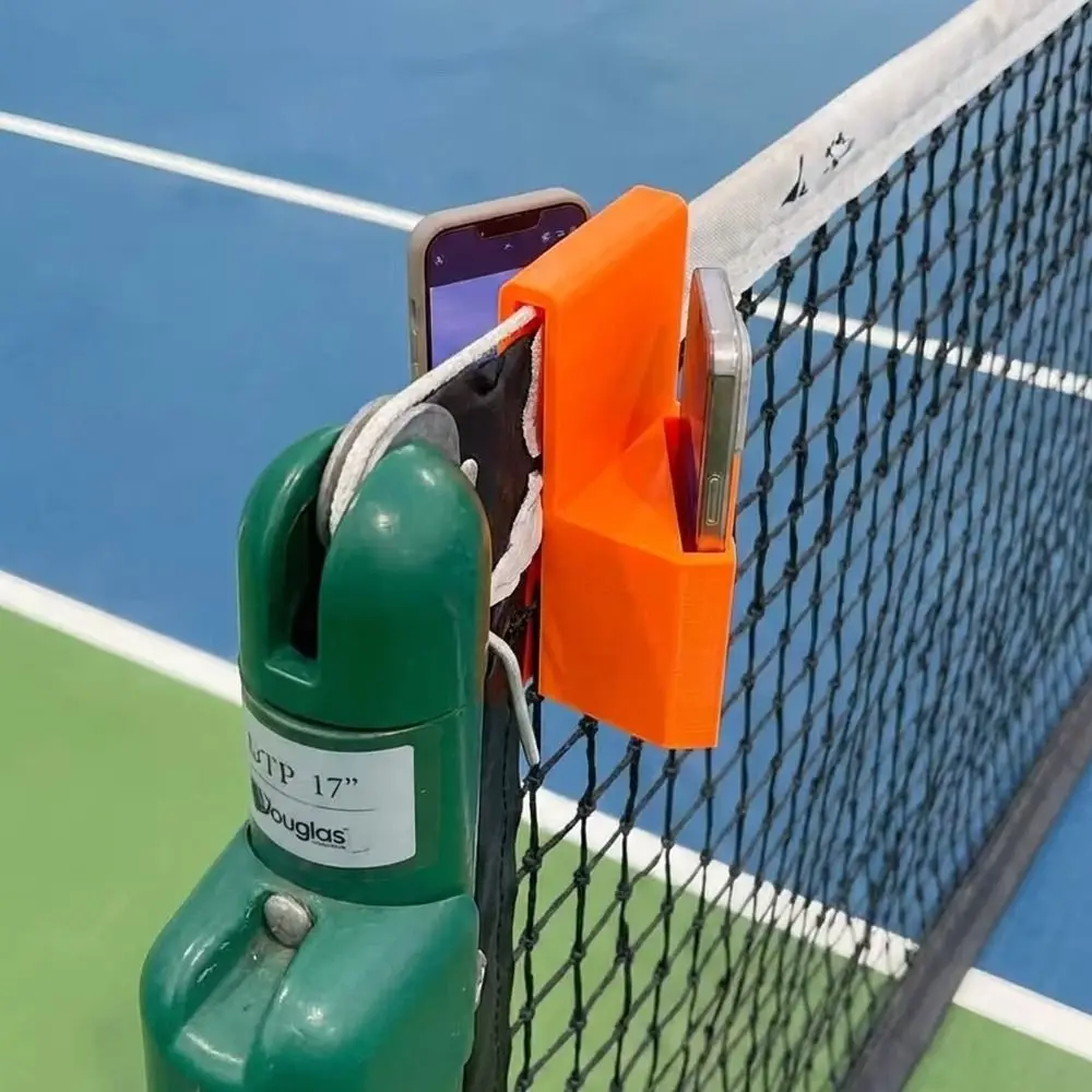 Dual Perspective Tennis Net Camera Mount Portable Clamp Secure Clip-On Phone Action Holder Net Mounted 3D Printed
Dual Perspective Tennis Net Camera Mount Portable Clamp Secure Clip-On Phone Action Holder Net Mounted 3D Printed