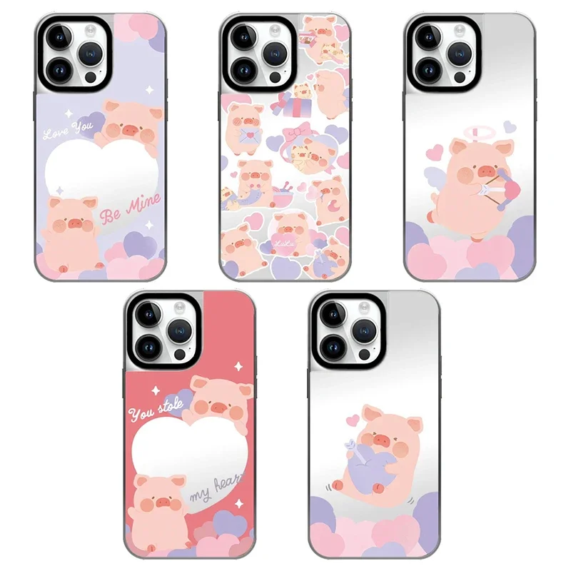 Angel Pig Silver Border Mirror Surface iPhone 12 13 14 15 16 Pro Max Case - Protective IPhone Case with MagSafe
Angel Pig Silver Border Mirror Surface iPhone 12 13 14 15 16 Pro Max Case - Protective IPhone Case with MagSafe