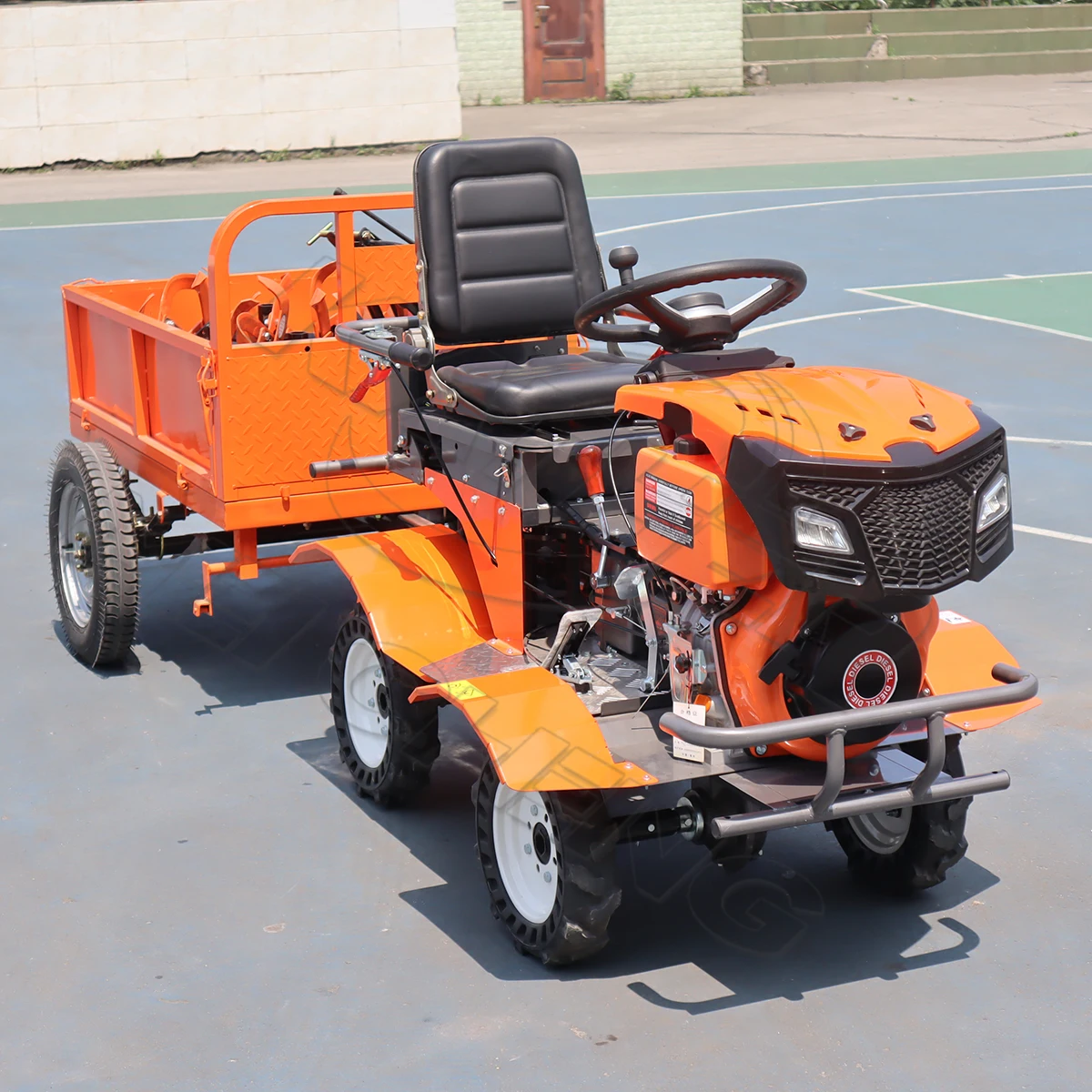 4WD Micro Tiller Home Mini Rotary Cultivator Ride Motocultor for Orchard Trenching and Rotary Ploughing
4WD Micro Tiller Home Mini Rotary Cultivator Ride Motocultor for Orchard Trenching and Rotary Ploughing