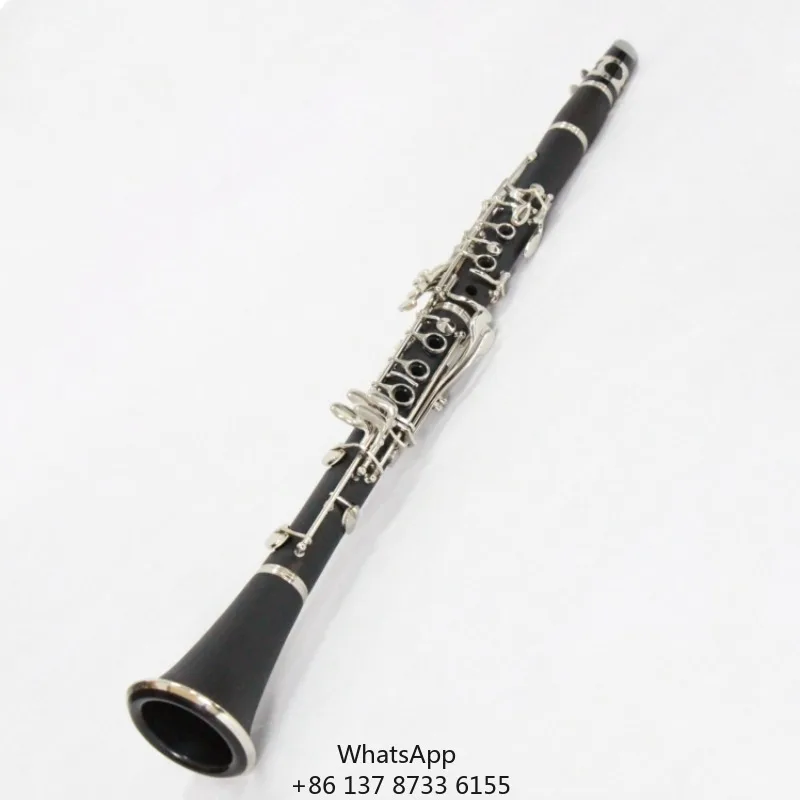 Factory Outlet Clarinet Bb Key Clarinet With Case 17 Key Nickel Plated Keys Clarinet With Mouthpiece
Factory Outlet Clarinet Bb Key Clarinet With Case 17 Key Nickel Plated Keys Clarinet With Mouthpiece