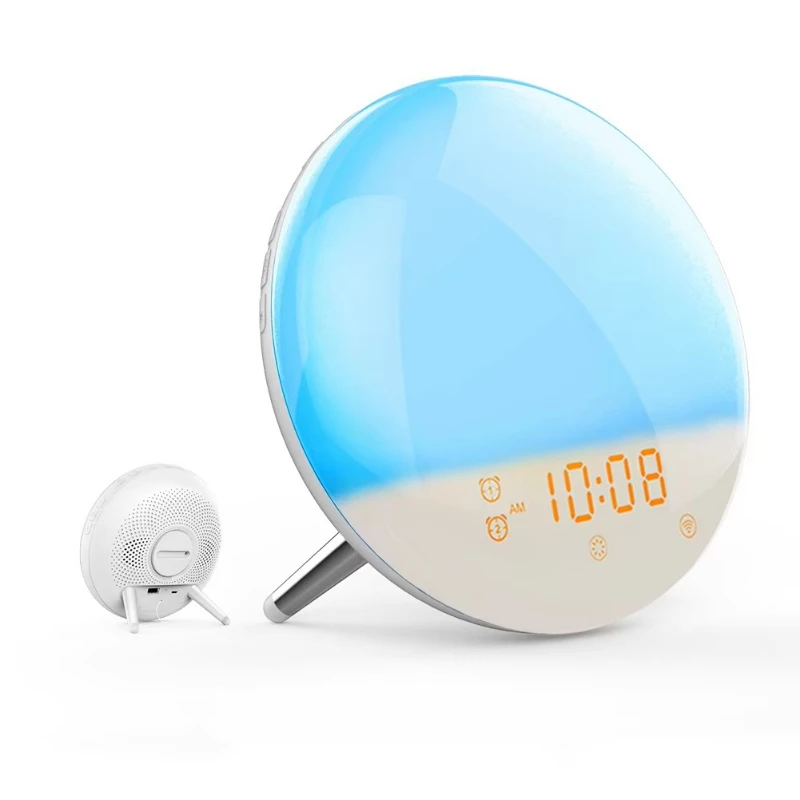 Second-generation smart wake-up lights with 7 colors, sunrise and sunset simulation
Second-generation smart wake-up lights with 7 colors, sunrise and sunset simulation