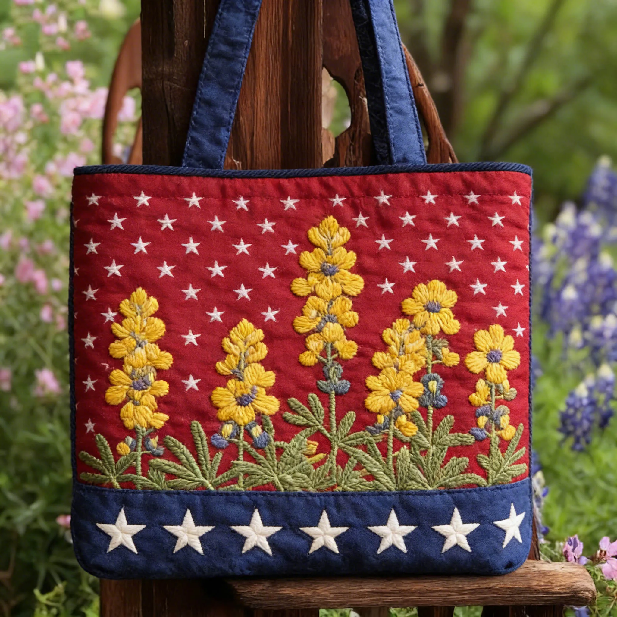 Американская патриотическая сумка-тоут в стиле ретро с желтыми цветочными узорами и звездами, стеганая, повседневная, на плечо, для путешествий, шопинга и поездок на работу
Американская патриотическая сумка-тоут в стиле ретро с желтыми цветочными узорами и звездами, стеганая, повседневная, на плечо, для путешествий, шопинга и поездок на работу