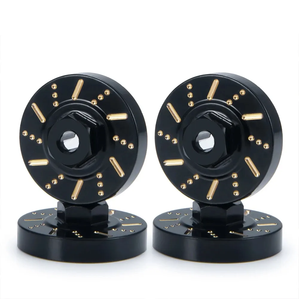4Pcs Brass Axle Wheel Hex Adapter Balance Weight for Axial SCX24 Deadbolt C10 Gladiator Bronco Wrangler 1/24 RC Car
4Pcs Brass Axle Wheel Hex Adapter Balance Weight for Axial SCX24 Deadbolt C10 Gladiator Bronco Wrangler 1/24 RC Car