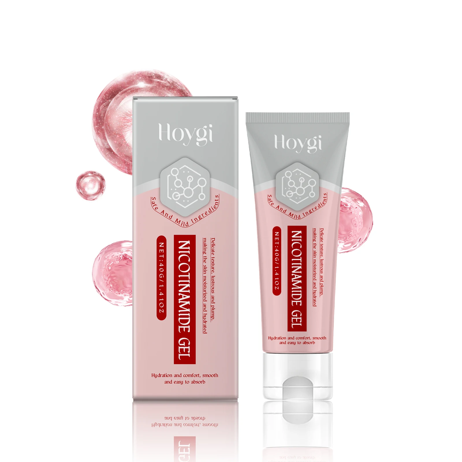 Nicotinamide Gel 40g - Brightening & Hydrating Face Gel, Plumps Skin, Lightweight Formula, 1.4 oz, for Dull & Dry Skin
Nicotinamide Gel 40g - Brightening & Hydrating Face Gel, Plumps Skin, Lightweight Formula, 1.4 oz, for Dull & Dry Skin