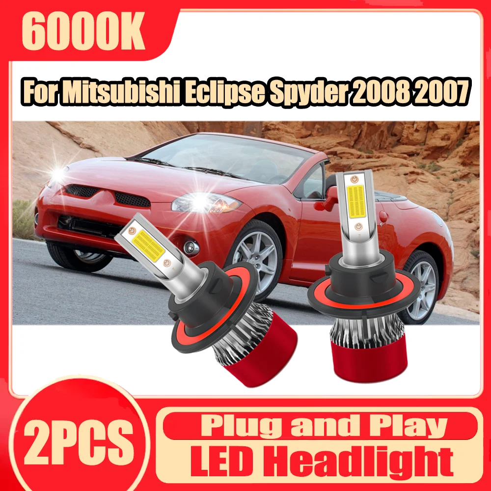2PCS Car LED Headlight Canbus No error 150W Turbo Auto Headlamps 30000LM 6000K White 12V For Mitsubishi Eclipse Spyder 2008 2007
2PCS Car LED Headlight Canbus No error 150W Turbo Auto Headlamps 30000LM 6000K White 12V For Mitsubishi Eclipse Spyder 2008 2007