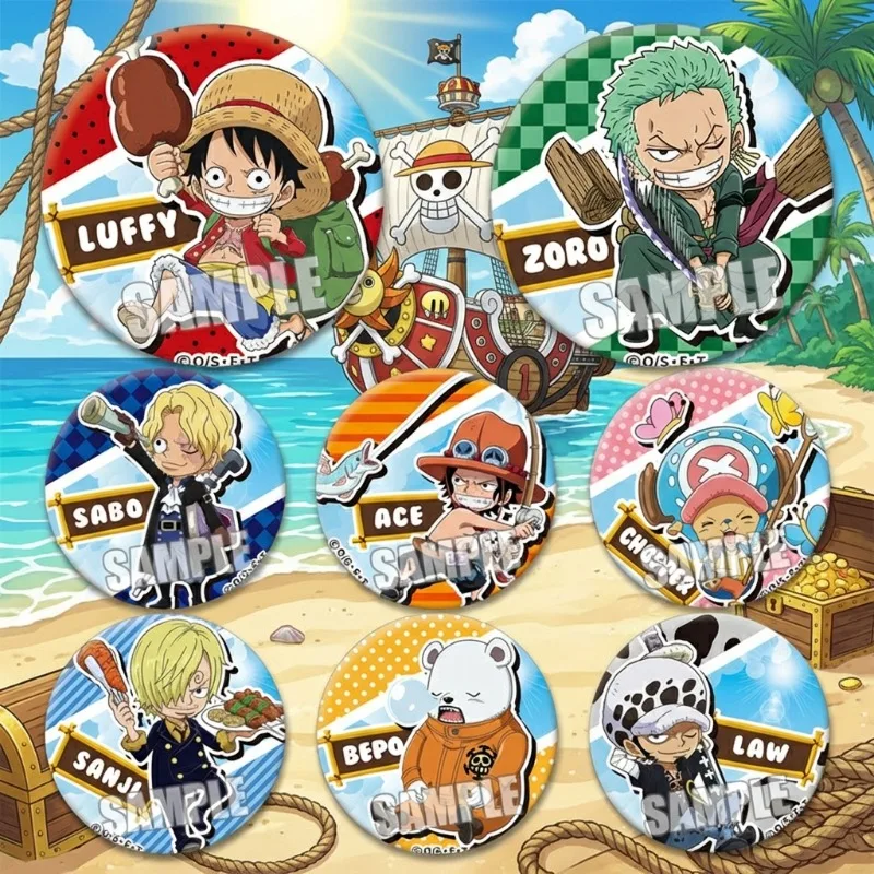 One Piece Anime Badge Set Luffy Zoro Chopper Ace Sanji Q Version Brooch Pin Cartoon Character Merchandise for Fans Collection
One Piece Anime Badge Set Luffy Zoro Chopper Ace Sanji Q Version Brooch Pin Cartoon Character Merchandise for Fans Collection