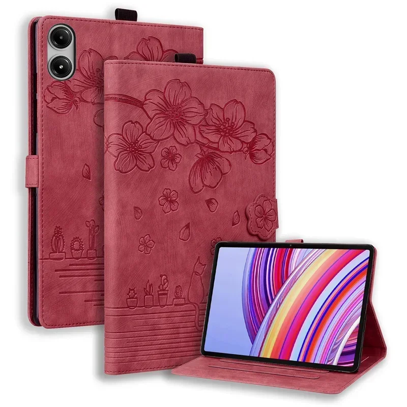 Tablet Cover For Xiaomi Redmi Pad Pro 12.1'' Case Embossed Flowers PU Leather Wallet Flip Stand Cover For Poco Pad 12.1 inch
Tablet Cover For Xiaomi Redmi Pad Pro 12.1'' Case Embossed Flowers PU Leather Wallet Flip Stand Cover For Poco Pad 12.1 inch