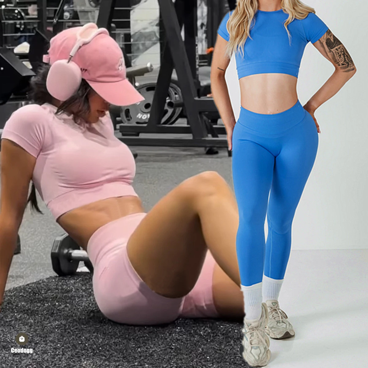 2PCS Dimpact Seamless Shirt Yoga Sets Crop Tops Scrunch Butt Sport Shorts Workout Legging Gym Shirts Push Up Active Wear XP389
2PCS Dimpact Seamless Shirt Yoga Sets Crop Tops Scrunch Butt Sport Shorts Workout Legging Gym Shirts Push Up Active Wear XP389