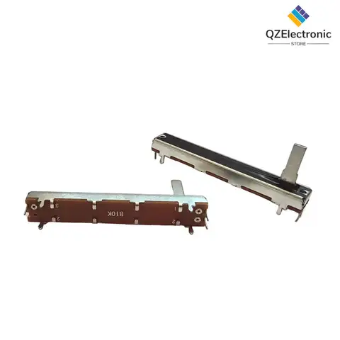 1pcs SC4521N 10KB B10K A10K 103 60 มม.สไลด์ Push-Pull Potentiometer MONO Fader จังหวะ 45 มม.ผสม Fader 3 ฟุตความยาว 15 มม.