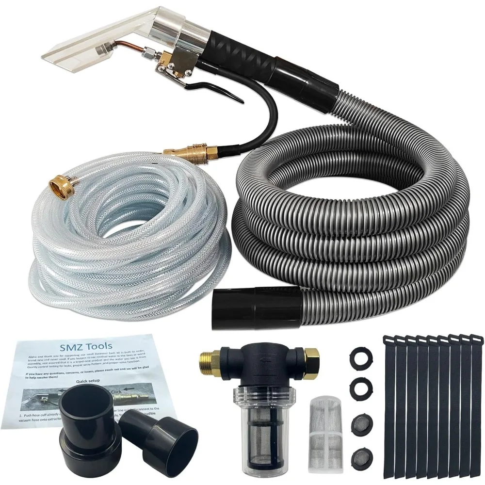 US Shipping Shop Vac Extractor Kit 10FT Hose 25FT Waterline Upholstery Carpet Cleaning Auto Detailing Tool Set
US Shipping Shop Vac Extractor Kit 10FT Hose 25FT Waterline Upholstery Carpet Cleaning Auto Detailing Tool Set