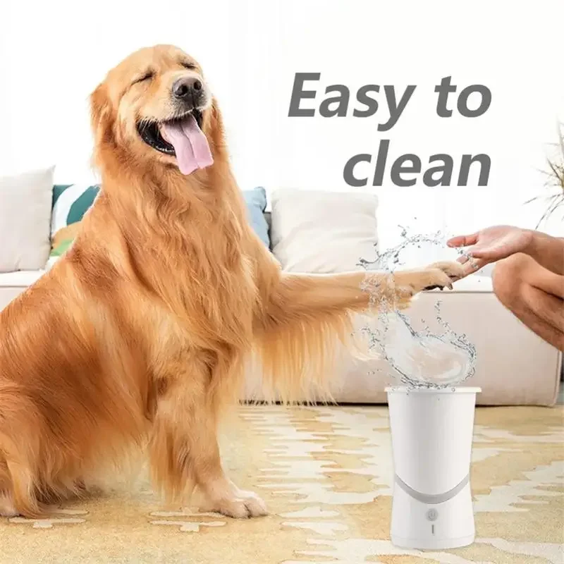 Pet Foot Washer Cup Automatic Dog Paws Cleaner Portable Paw Cleaner for Small and Medium-Sized Dogs Silicone Dog Paw Cleaner Cup
Pet Foot Washer Cup Automatic Dog Paws Cleaner Portable Paw Cleaner for Small and Medium-Sized Dogs Silicone Dog Paw Cleaner Cup