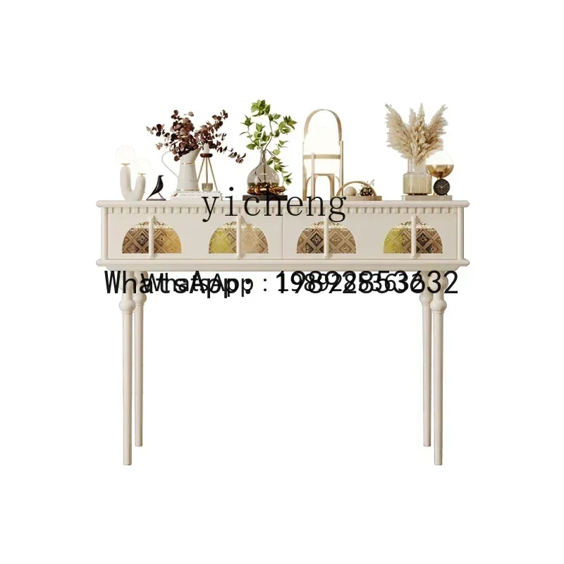 G1 Entrance Corridor Aisle Solid Wood Strip Living Room Glass Art Entrance Table
G1 Entrance Corridor Aisle Solid Wood Strip Living Room Glass Art Entrance Table