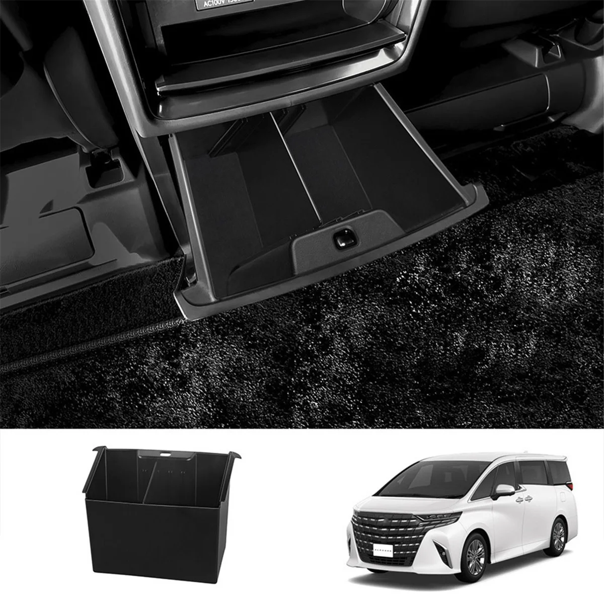Firmly Car Rear Air Outlet Storage Box Interior Accessories for Toyota Alphard Vellfire 40 Series 2023+ RHD
Firmly Car Rear Air Outlet Storage Box Interior Accessories for Toyota Alphard Vellfire 40 Series 2023+ RHD