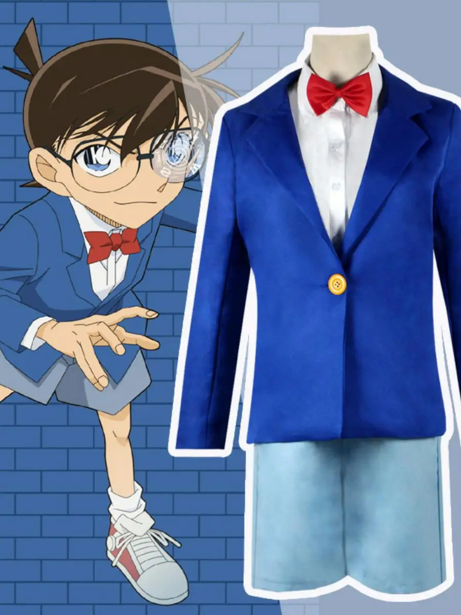 Новое имя, детектив Конан, костюм, мужской школьный orm loween, одежда для косплея, полиэстер, весенний сезон
Новое имя, детектив Конан, костюм, мужской школьный orm loween, одежда для косплея, полиэстер, весенний сезон