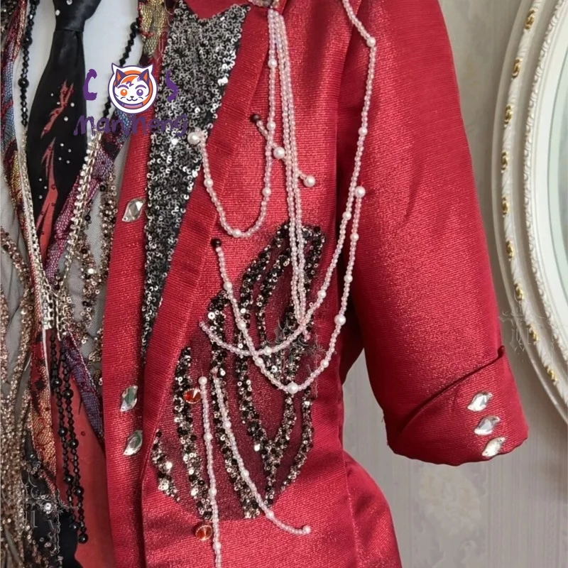 Sylus Love and Deepspace Qin Che Improvised Exile Stage Costume Performance Outfit Anime Game Character Sets Party Prom Blazer
Sylus Love and Deepspace Qin Che Improvised Exile Stage Costume Performance Outfit Anime Game Character Sets Party Prom Blazer
