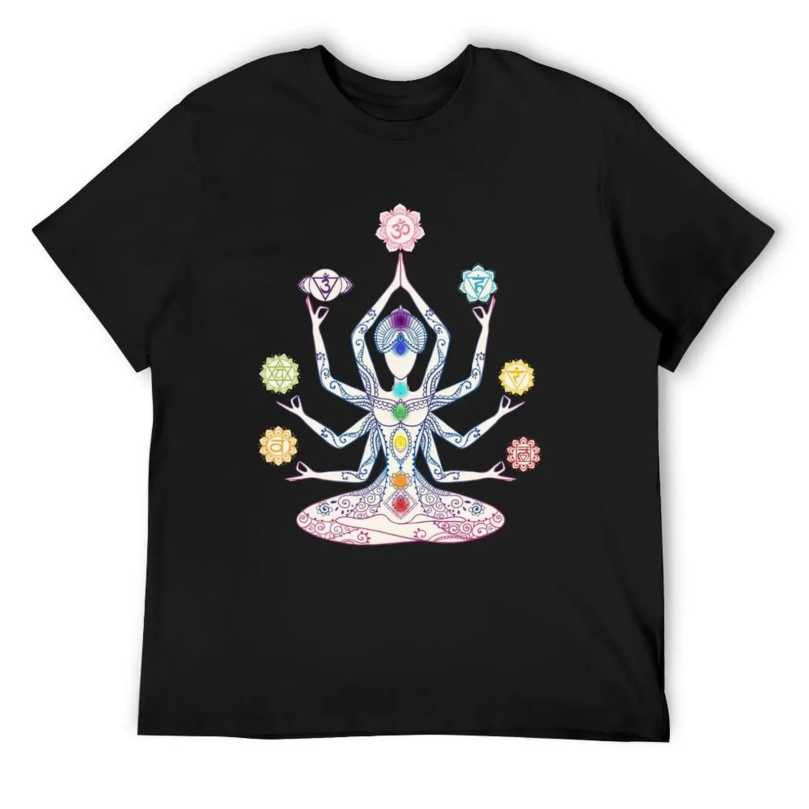 Chakras T-Shirt anime clothes oversize t-shirts man cute tops rapper graphic tees fruit of the loom mens t shirts
Chakras T-Shirt anime clothes oversize t-shirts man cute tops rapper graphic tees fruit of the loom mens t shirts