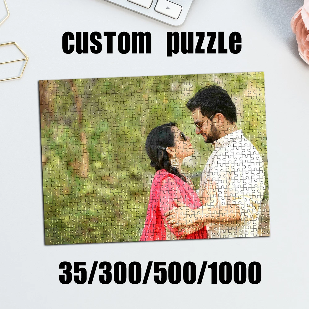 35/300/500/1000pcs Personalized Custom Photo Puzzle portrait Customize Creative Commemorative Gift Families Games
35/300/500/1000pcs Personalized Custom Photo Puzzle portrait Customize Creative Commemorative Gift Families Games