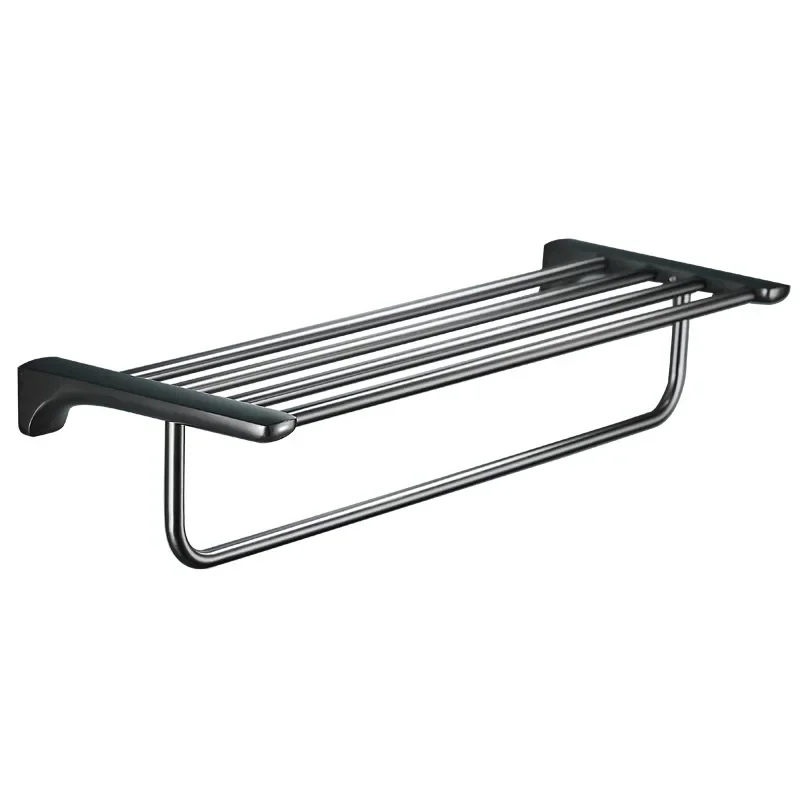 Gun gray towel rack non-punching bathroom 304 stainless steel wall rack toilet toilet towel rack
Gun gray towel rack non-punching bathroom 304 stainless steel wall rack toilet toilet towel rack