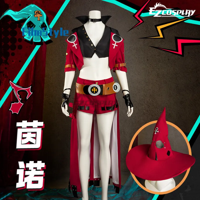 Game Guilty Gear I-No Cosplay Costume Uniform Halloween Carnival Party Christmas Play Role Clothes Clothing
Game Guilty Gear I-No Cosplay Costume Uniform Halloween Carnival Party Christmas Play Role Clothes Clothing