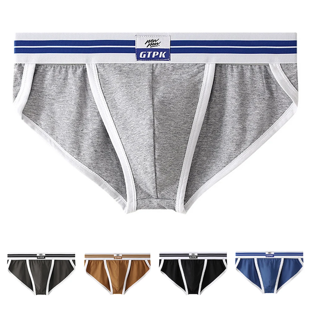 Men Sexy Lingerie Cotton High Fork Soft Brazilian Underwear Brief Solid Low Waist Underpants Men Breathable Comfortable Panties
Men Sexy Lingerie Cotton High Fork Soft Brazilian Underwear Brief Solid Low Waist Underpants Men Breathable Comfortable Panties
