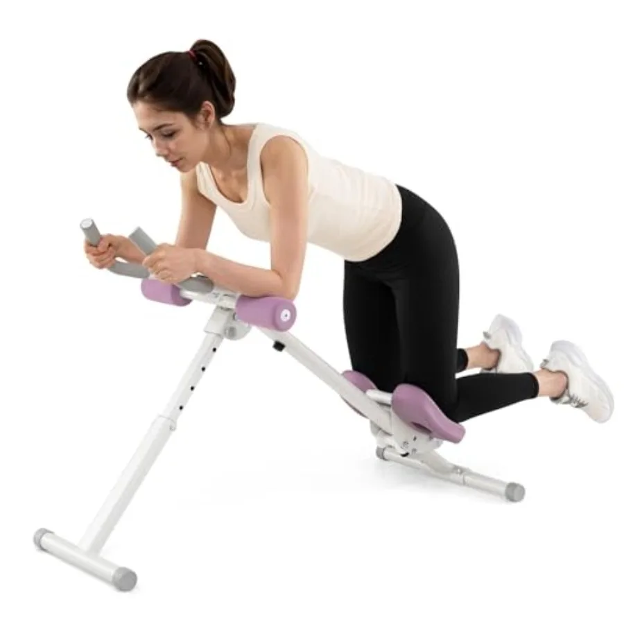 Adjustable Ab Machine for Home Gym Core Workout with LCD Monitor Big Knee Pads Foam Cover Red Steel Frame for Whole Body Streng
Adjustable Ab Machine for Home Gym Core Workout with LCD Monitor Big Knee Pads Foam Cover Red Steel Frame for Whole Body Streng