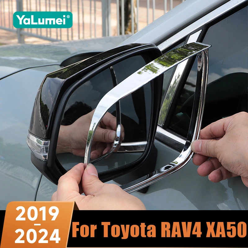 For Toyota RAV4 XA50 2019 2020 2021 2022 2023 2024 Hybrid Car Rearview Mirror Rain Shield Rain Eyebrow Cover Trim Accessories
For Toyota RAV4 XA50 2019 2020 2021 2022 2023 2024 Hybrid Car Rearview Mirror Rain Shield Rain Eyebrow Cover Trim Accessories