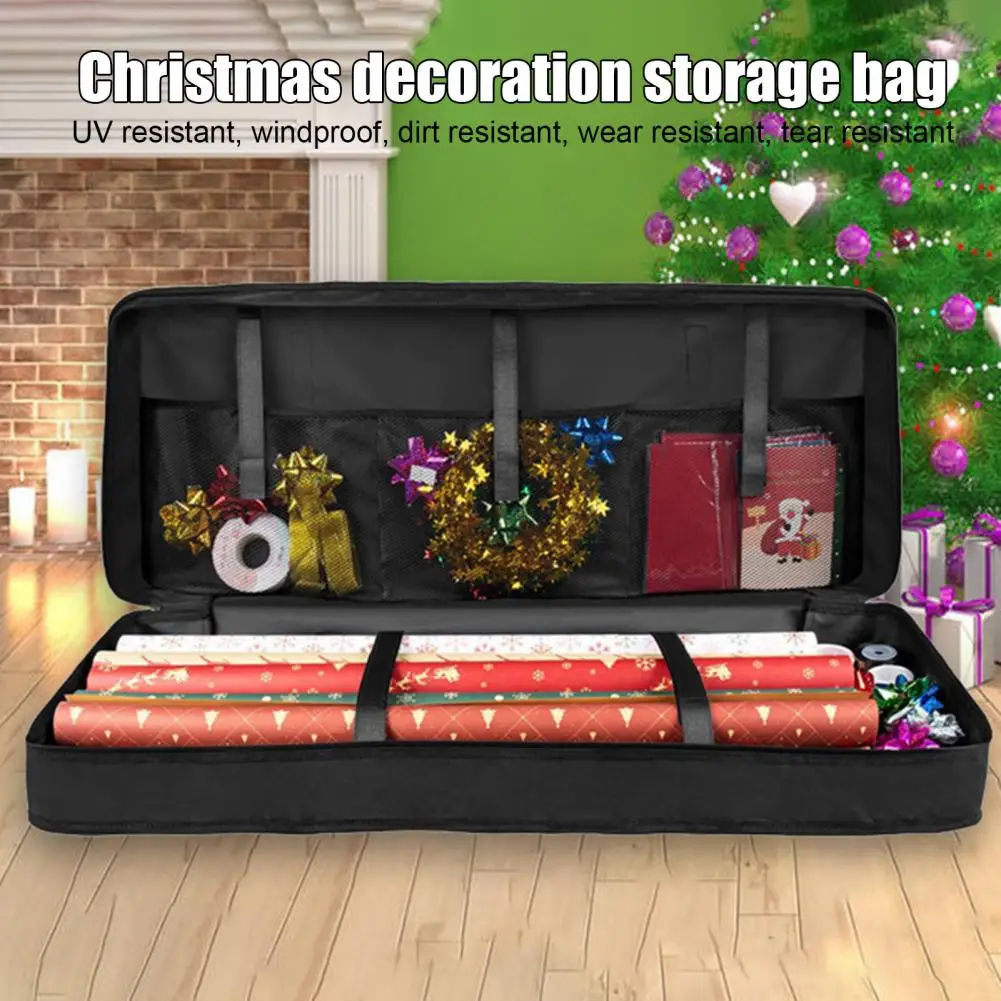 Christmas Wreath Storage Bag Christmas Wreath Wrapping Paper Storage Bag Set with Handle Zipper Closure Pockets for Holiday
Christmas Wreath Storage Bag Christmas Wreath Wrapping Paper Storage Bag Set with Handle Zipper Closure Pockets for Holiday