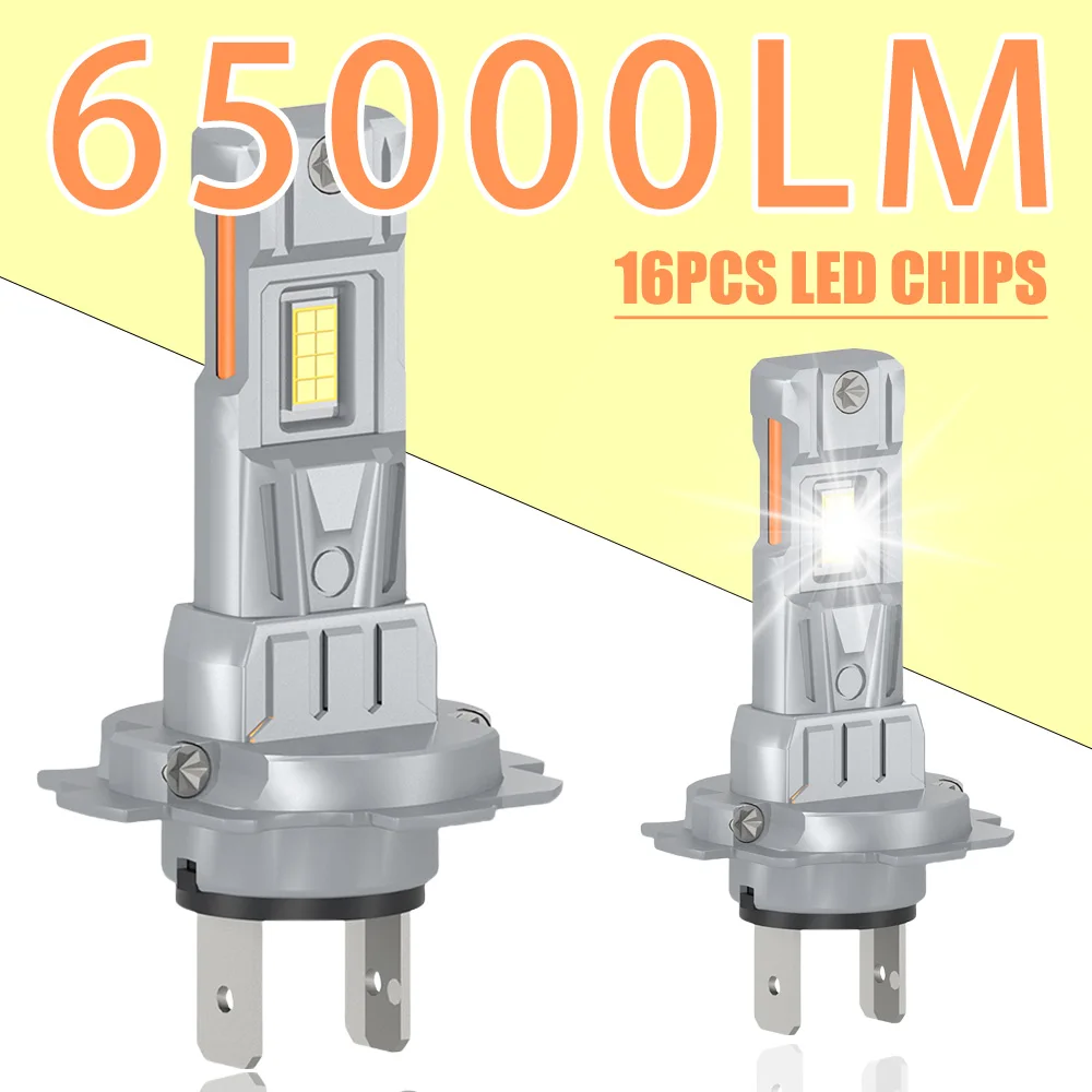 65000LM 300W H7 Led Canbus Light for Car 1:1 Mini Size Fanless H4 HB2 9012 HIR2 High Low Beam Turbo Front Fog Headlight Lamps
65000LM 300W H7 Led Canbus Light for Car 1:1 Mini Size Fanless H4 HB2 9012 HIR2 High Low Beam Turbo Front Fog Headlight Lamps