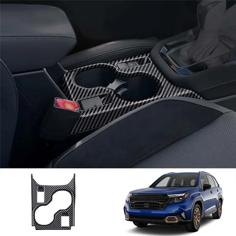 QB-Car Center Console Cup Holder Frame For Subaru Forester 2025 Water Cup Holder Trim Sticker Carbon Fiber Pattern
QB-Car Center Console Cup Holder Frame For Subaru Forester 2025 Water Cup Holder Trim Sticker Carbon Fiber Pattern