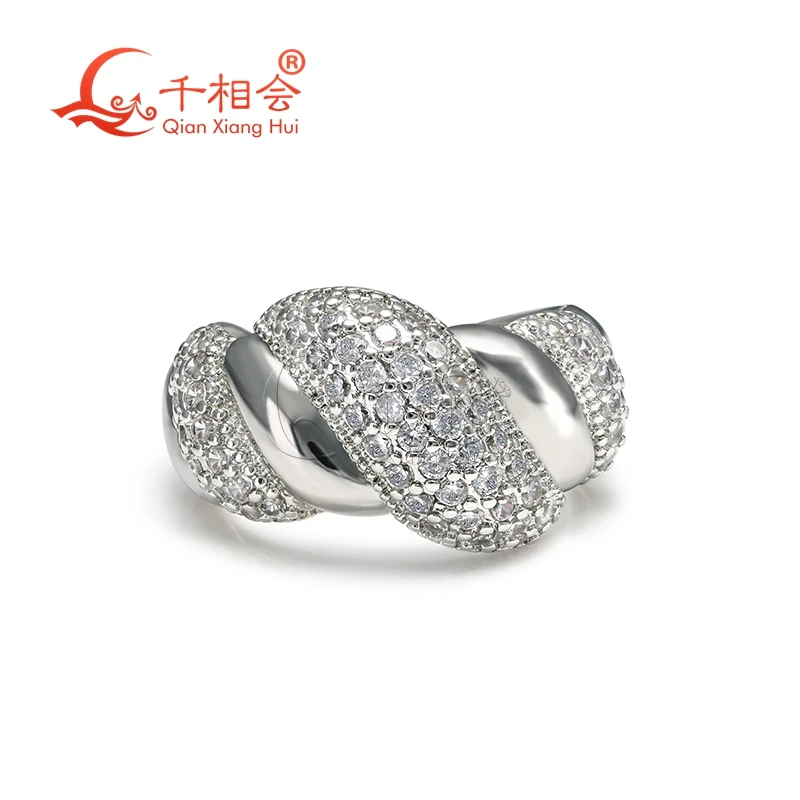 Unisex 11mm Wave Design Ring with round Moissanite 925 Sterling Silver Band for Engagement Jewelry
Unisex 11mm Wave Design Ring with round Moissanite 925 Sterling Silver Band for Engagement Jewelry
