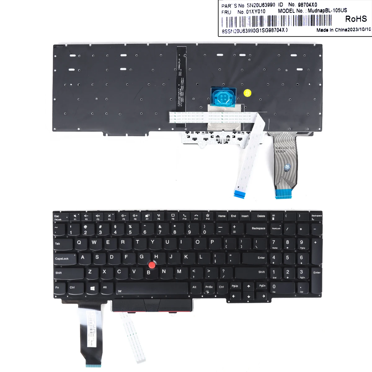 US Laptop Keyboard for Lenovo ThinkPad E15 2ND Gen2 Gen3 Gen4 R15 Black with Backlit
US Laptop Keyboard for Lenovo ThinkPad E15 2ND Gen2 Gen3 Gen4 R15 Black with Backlit