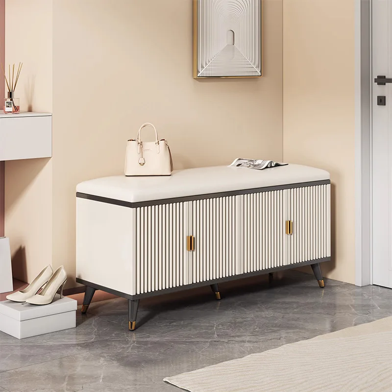 Home change shoe stool door sofa household soft bag seat cushion entrance shoe rack integrated storage
Home change shoe stool door sofa household soft bag seat cushion entrance shoe rack integrated storage