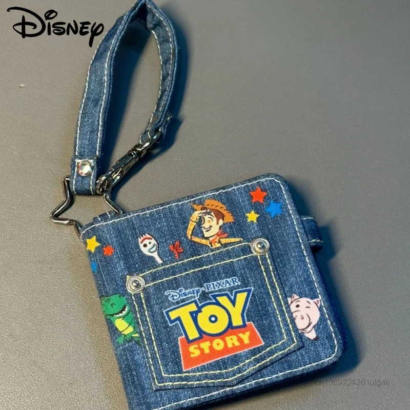 Disney Toy Story Denim Purses Flap American Vintage Style Women Men Wallet Card Bag Card Protection Cover Fashion Money Purse
Disney Toy Story Denim Purses Flap American Vintage Style Women Men Wallet Card Bag Card Protection Cover Fashion Money Purse