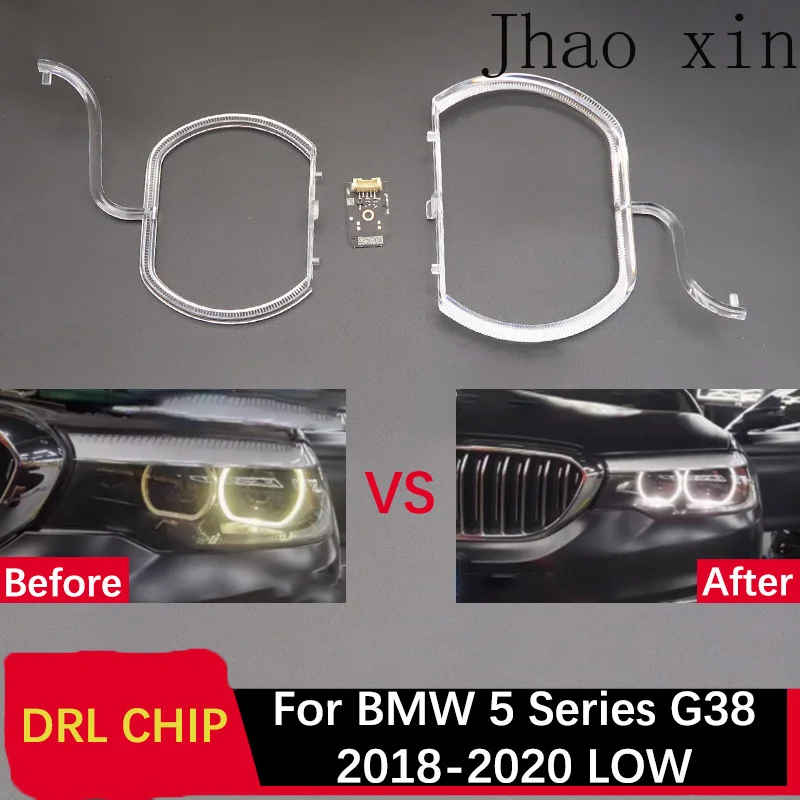 Circuit Board Lamp Tube Angel Eye for BMW 5 Series G30 G38 2018-2020 LOW Car Headlights DRL CHIP White Light Guide Strip Ballast
Circuit Board Lamp Tube Angel Eye for BMW 5 Series G30 G38 2018-2020 LOW Car Headlights DRL CHIP White Light Guide Strip Ballast
