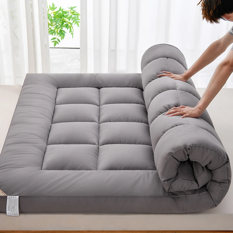 Breathable Washed Cotton Folding Mat Mattress Topper Cover Washable Anti-Bacteria Waterproof Home Bedding Protector Softpromote
Breathable Washed Cotton Folding Mat Mattress Topper Cover Washable Anti-Bacteria Waterproof Home Bedding Protector Softpromote