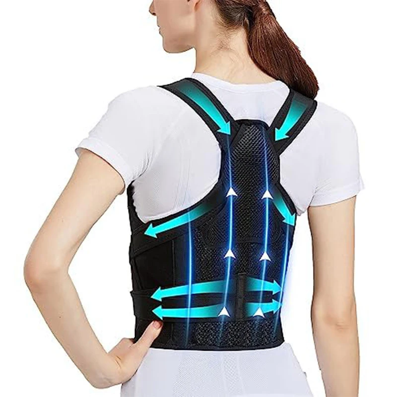 Elastic Back Correction Band Back Support Compression Breathable Corrector Adjustable Back Posture Correction Band
Elastic Back Correction Band Back Support Compression Breathable Corrector Adjustable Back Posture Correction Band