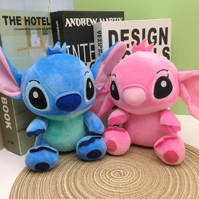 Плюшевые игрушки DISNEY Lilo & Stitch: розовая Лило, синий Стич, мягкие плюшевые куклы-подвески, милые модели, подарок на день рождения для мальчиков и девочек
Плюшевые игрушки DISNEY Lilo & Stitch: розовая Лило, синий Стич, мягкие плюшевые куклы-подвески, милые модели, подарок на день рождения для мальчиков и девочек
